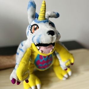 Digimon Gabumon 2000 Hongo Toei Plush Backpack